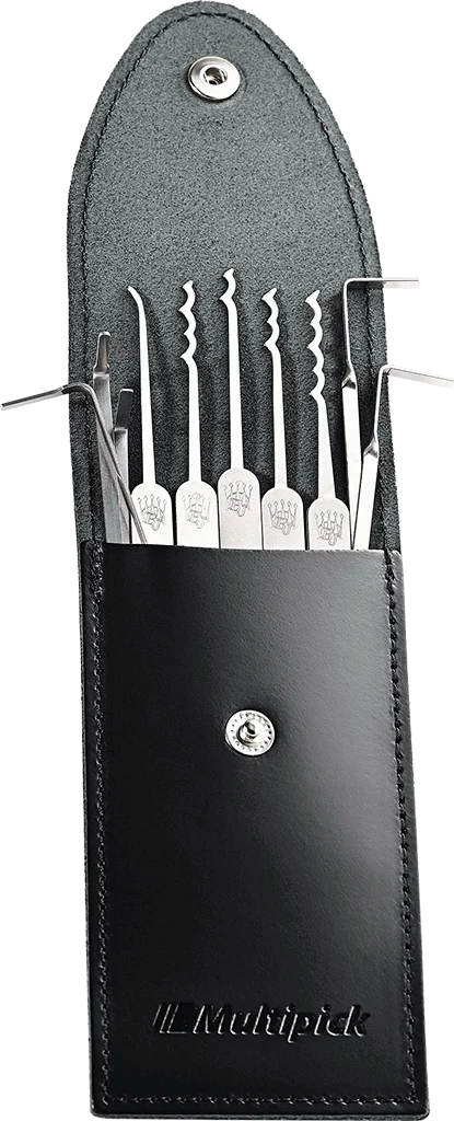 MULTIPICK ELITE 10 “Lock Noob“ Duo Peak Rake Lock Pick Set